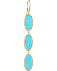 Бирюзовые серьги от Jennifer Meyer