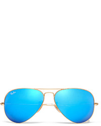 Мужские бирюзовые солнцезащитные очки от Ray-Ban