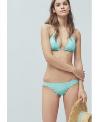 Бирюзовые трусики бикини от Mango