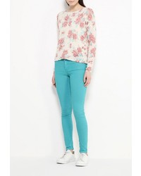 Бирюзовые узкие брюки от SPRINGFIELD