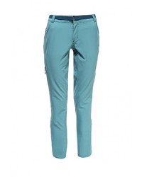 Бирюзовые узкие брюки