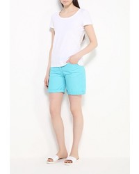 Женские бирюзовые шорты от Baon