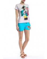 Женские бирюзовые шорты от Baon