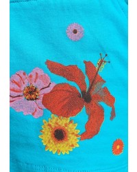 Женские бирюзовые шорты от Baon