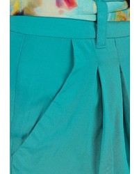 Женские бирюзовые шорты от Baon