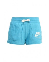 Женские бирюзовые шорты