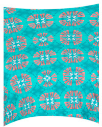 Бирюзовый бикини-топ с принтом от BRIGITTE