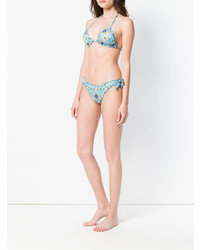 Бирюзовый бикини-топ от MC2 Saint Barth