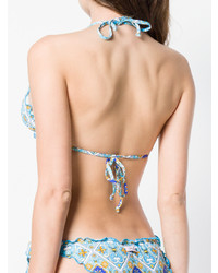 Бирюзовый бикини-топ от MC2 Saint Barth