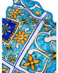 Бирюзовый бикини-топ от MC2 Saint Barth