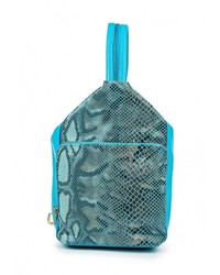 Женский бирюзовый замшевый рюкзак от Vitacci