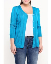 Женский бирюзовый кардиган от Milana Style