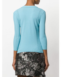 Женский бирюзовый кардиган от Antonio Marras