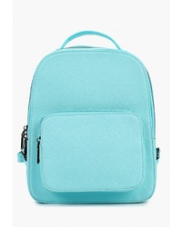 Женский бирюзовый кожаный рюкзак от Ors Oro