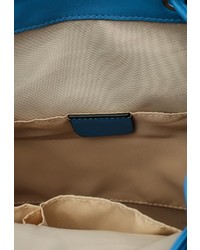 Женский бирюзовый кожаный рюкзак от Vitacci