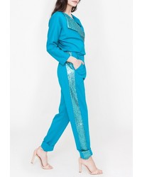 Бирюзовый комбинезон от Lucky Move