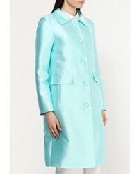 Женский бирюзовый плащ от LAMANIA