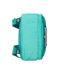 Мужской бирюзовый рюкзак с вышивкой от Gucci