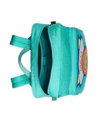 Мужской бирюзовый рюкзак с вышивкой от Gucci