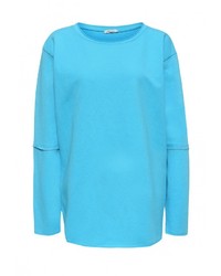 Женский бирюзовый свитер с круглым вырезом от Aurora Firenze