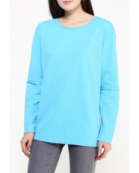 Женский бирюзовый свитер с круглым вырезом от Aurora Firenze