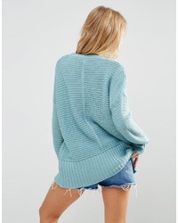 Женский бирюзовый свитер от Asos