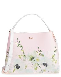 Большая сумка с цветочным принтом