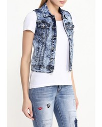 Женская голубая безрукавка от G&amp;G