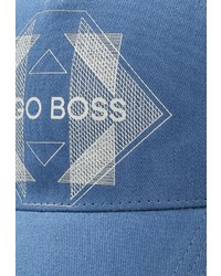 Мужская голубая бейсболка от Boss Green