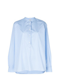Голубая блуза на пуговицах от Aspesi