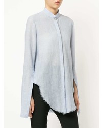 Голубая блуза на пуговицах от Kitx