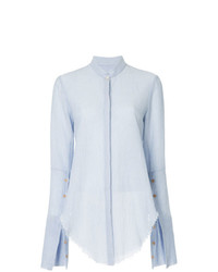 Голубая блуза на пуговицах от Kitx