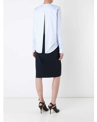 Голубая блуза на пуговицах от Dion Lee