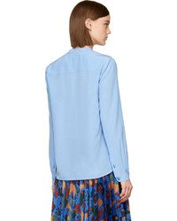 Голубая блузка с длинным рукавом от Stella McCartney
