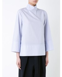 Голубая блузка с длинным рукавом от Studio Nicholson