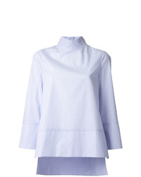 Голубая блузка с длинным рукавом от Studio Nicholson