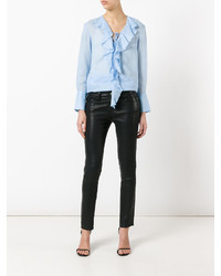 Голубая блузка от Dondup