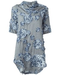 Голубая блузка от Damir Doma