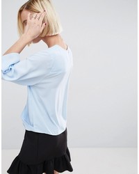 Голубая блузка от Asos