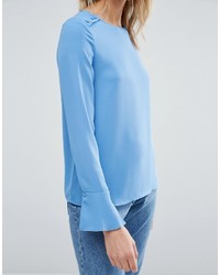 Голубая блузка от Warehouse