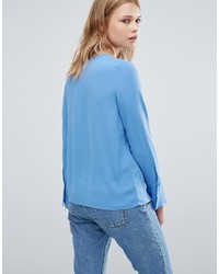Голубая блузка от Warehouse