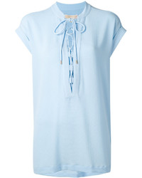 Голубая блузка от MICHAEL Michael Kors