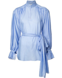 Голубая блузка от Vika Gazinskaya