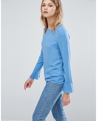 Голубая блузка от Warehouse