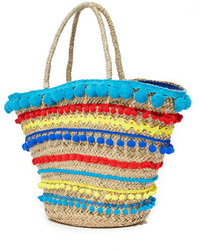 Голубая большая сумка от Mystique