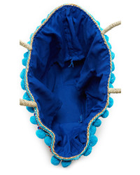 Голубая большая сумка от Mystique