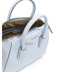 Голубая большая сумка от Givenchy