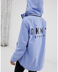 Женская голубая ветровка от DKNY