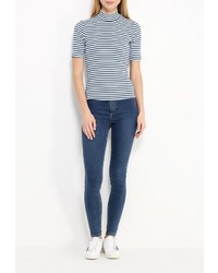 Женская голубая водолазка от Modis