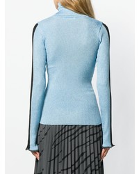 Женская голубая водолазка от Ssheena